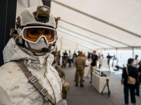 Demonstration af udstyr til Forsvaret